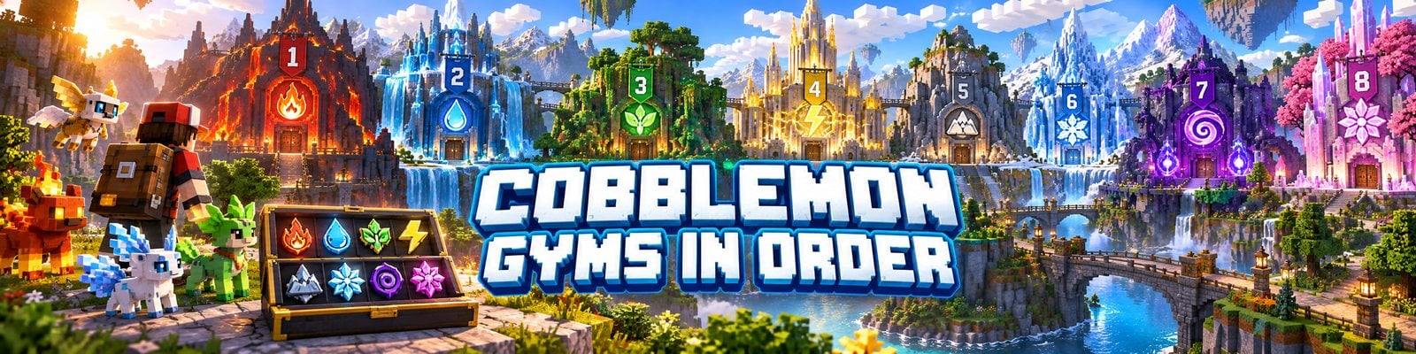 Cobblemon Gyms in Order: All 18 Gyms and Levels (2026)