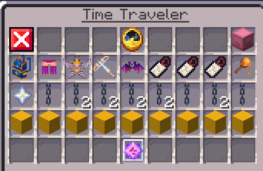 Complex Prison Time Traveler menu