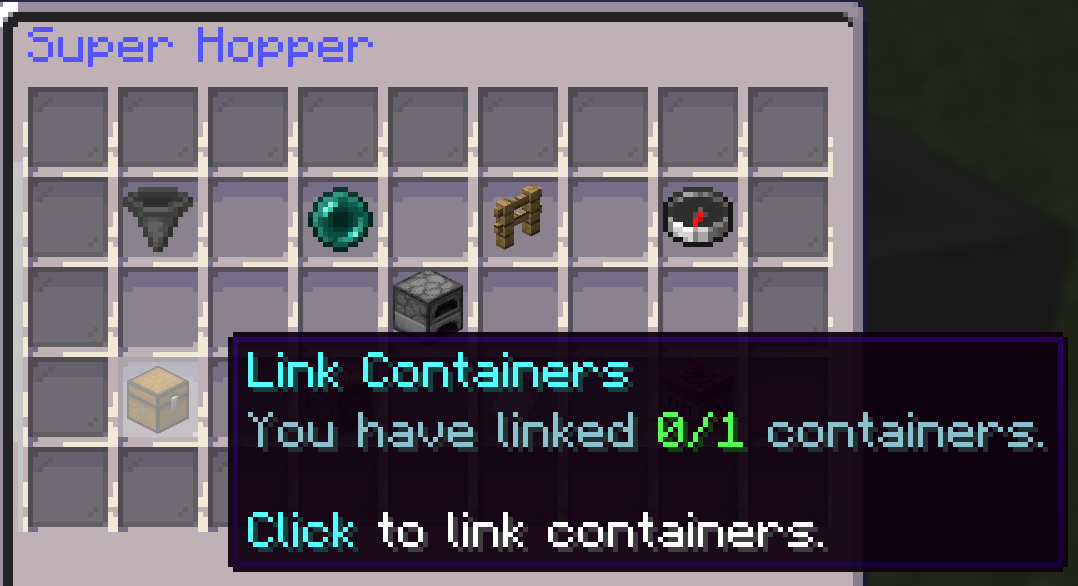 Complex Skyblock super hopper filter setup
